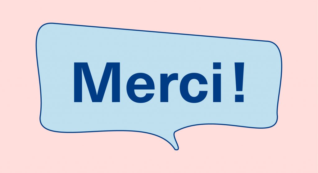 Un temps pour dire merci