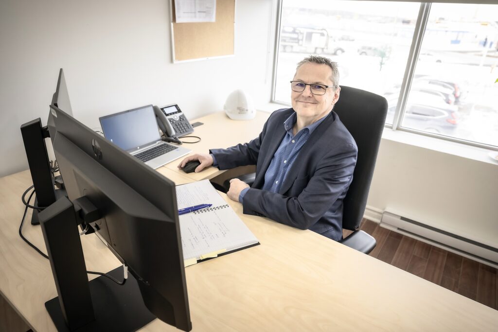 Martin Ouellet, directeur à la Direction des projets majeurs d'infrastructures. 