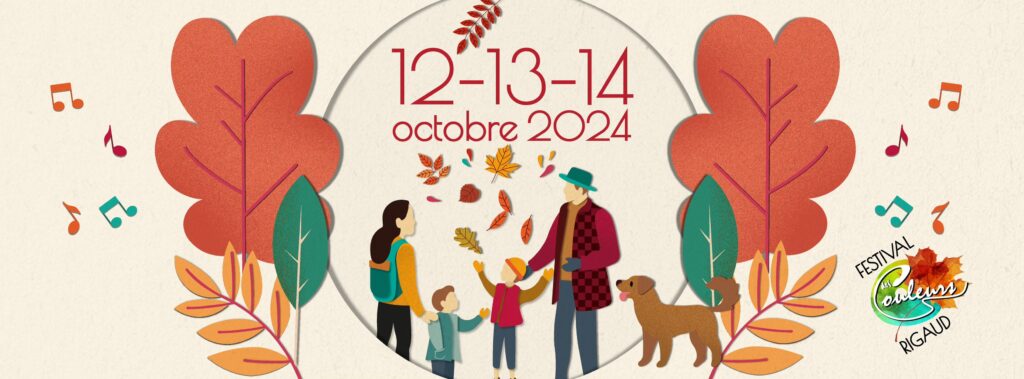 Nous serons présents au Festival des couleurs de Rigaud! 🍂