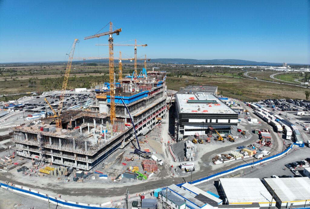 Octobre : avancement des travaux et photos du chantier